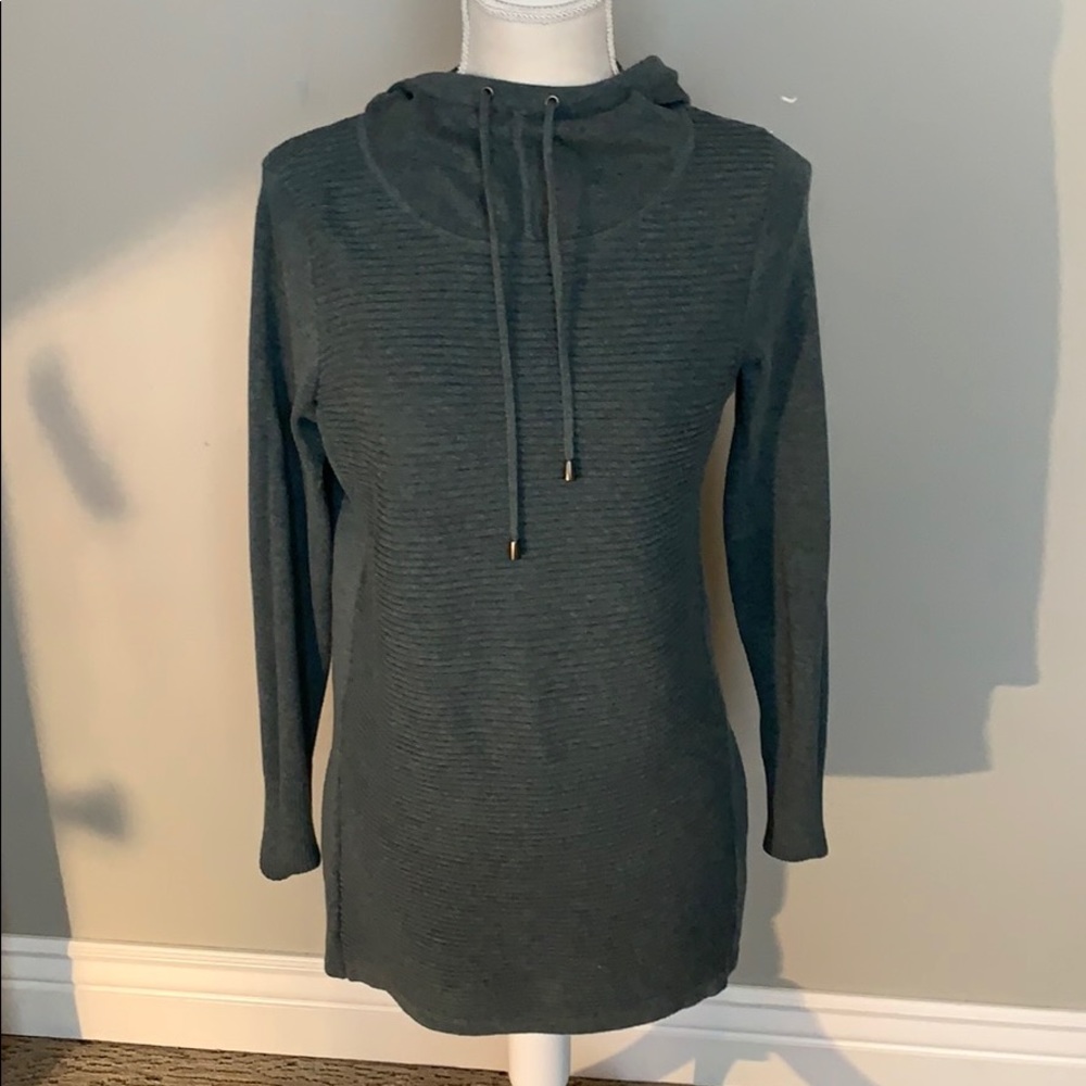 Artisan ny textured sweatshirt